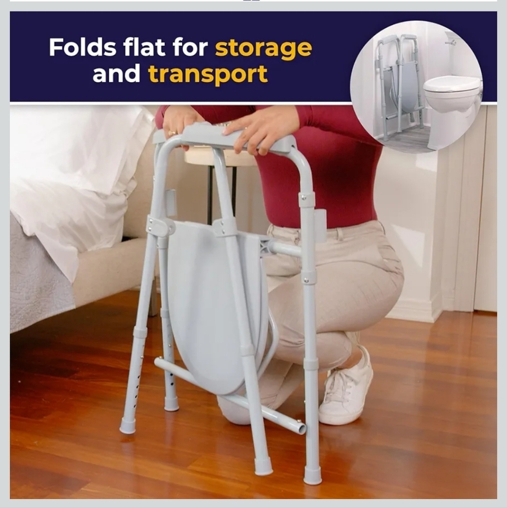 Folding Commode NEW - Picture 7 of 7